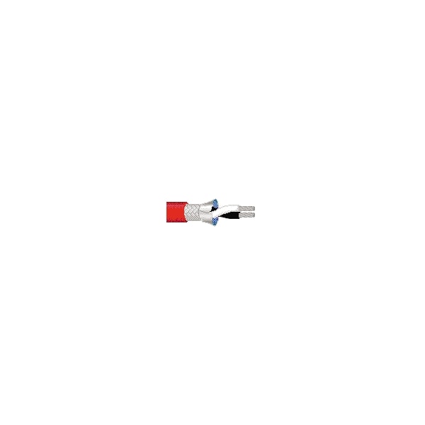 Belden Multi-Conductor Cable, TNC, 18 AWG, 2 C, Red, FEP, Stranded, 300V AC, Indoor/Outdoor, 5000 ft 83652 0025000 - main
